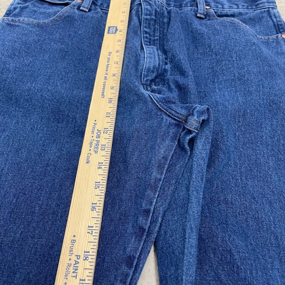 Vintage Wrangler Jeans 38x33 Blue Pants Cowboy Western 13MWZ Denim Tag 38x34 *‎ - Picture 11 of 13